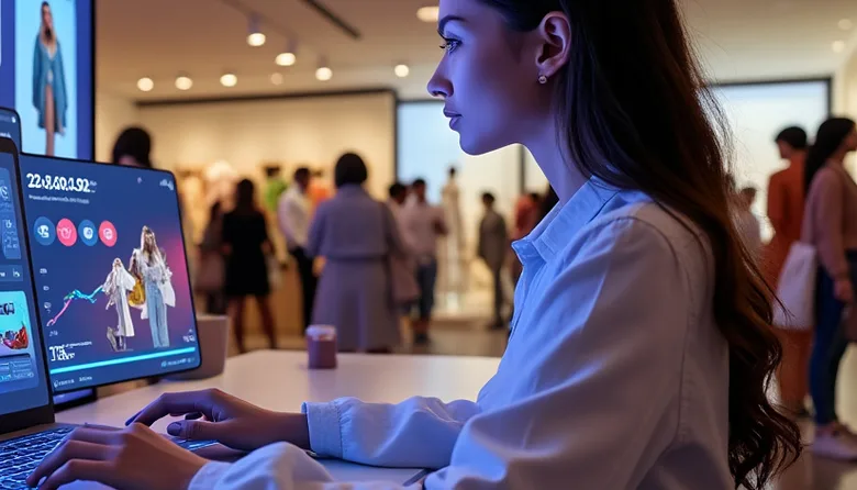 commerçante qui prépare sa boutique en ligne pour vendre